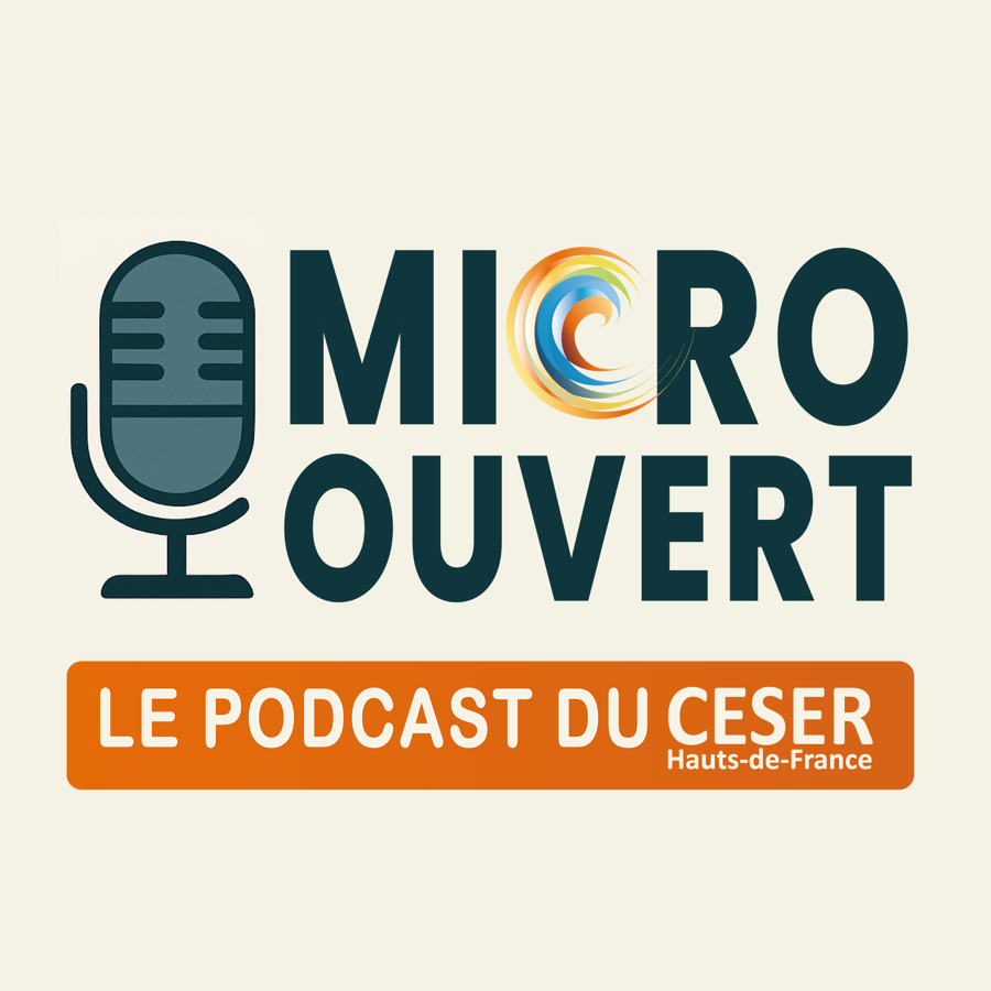 Identité visuelle du podcast Micro Ouvert